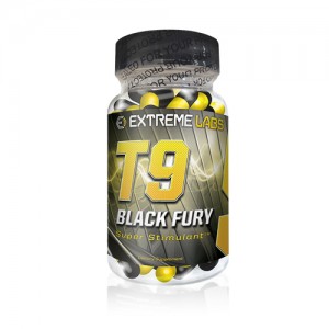 Extreme Labs T9 Black Fury Super Stimulant Fat Burner 60 Caps 1
