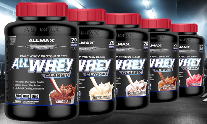 All whey flavours