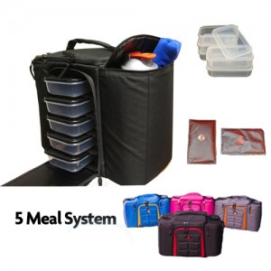 6 Pack Innovator 5 Meal System Black Stealth 1