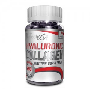 BioTech USA Hyaluronic & Collagen 30 caps 1