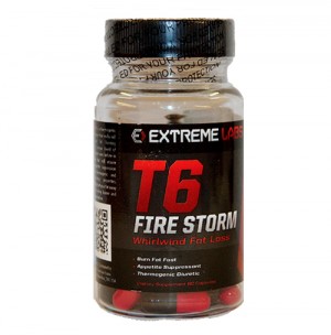 Extreme Labs T6 Storm Whirlwind Fat Loss 60 Caps