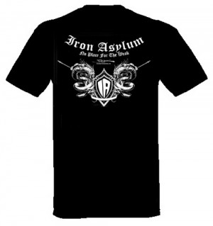Iron Asylum T-shirt No Place for the Weak 3XL-Large 1